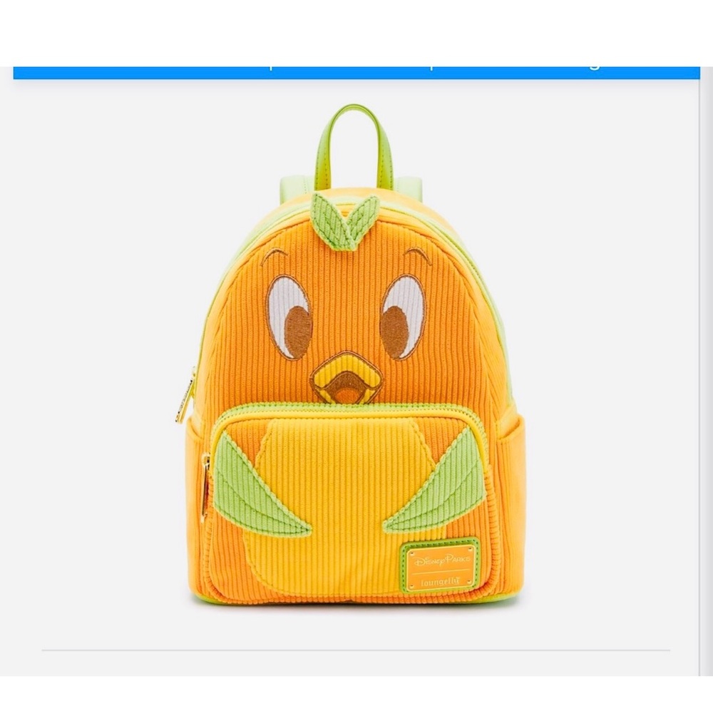 # 0706** The Orange Bird Backpack - Picture 2 of 15